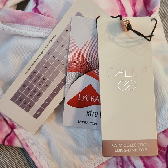 NWT🏷️ CALIA By Carrie Underwood Comfort & Modest Swim Bikini Top XL - Picture 8 of 11